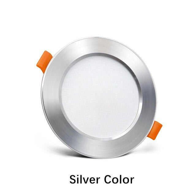 Ultra Thin Recessed Downlight Led Light Lamp Indoor Home Spot Led Downlight White Silver Golden 5W 7W 12W  Living Room Bedroom