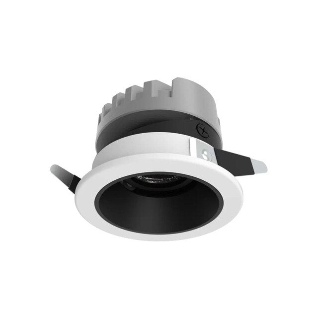 Ultra-thin Recessed Anti-Glare LED COB Spotlight 7W Dimmable 110V 220V 9W 12W 15W Round Downlight 18W 24W Ceiling Wall Lighting