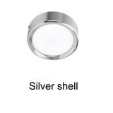 Ultra thin Round Surface Mounted LED Downlights 3W 5W 7W 9W 12W 20W Mounted Panel Ceiling Lamps Spot Light Home Decoration 220V