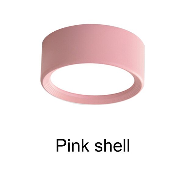 Ultra thin Round Surface Mounted LED Downlights 3W 5W 7W 9W 12W 20W Mounted Panel Ceiling Lamps Spot Light Home Decoration 220V