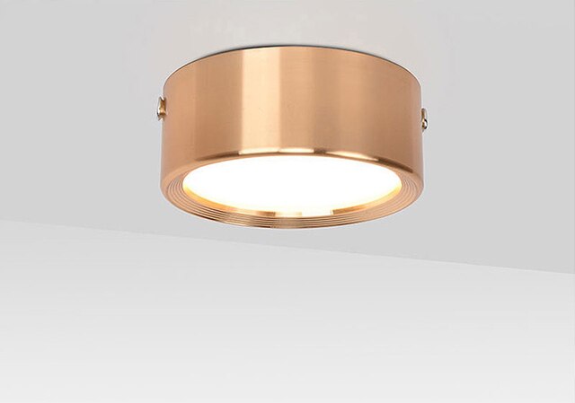 Ultra-thin Surface Mounted LED Downlight 3W 5W 7W 9W 220V Ceiling Lamps Ultra Thin Driverless LED Spot Lights Book Rack Lighting