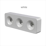 Ultra-thin surface mounted three-head spotlight led ceiling multi-head downlight home bedroom living room kitchen 27W 36W 45W