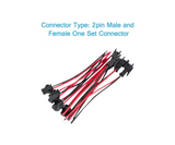 40 20 10 pcs/set Male to Female Plug Terminal Wire Connector Terminal Line JST wire Connector for LED Downlight Ceiling Lamp