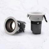 led spotlight deep anti-glare without main light commercial embedded downlight wall washer for living room 5W7W9W12W15W.COB ceil