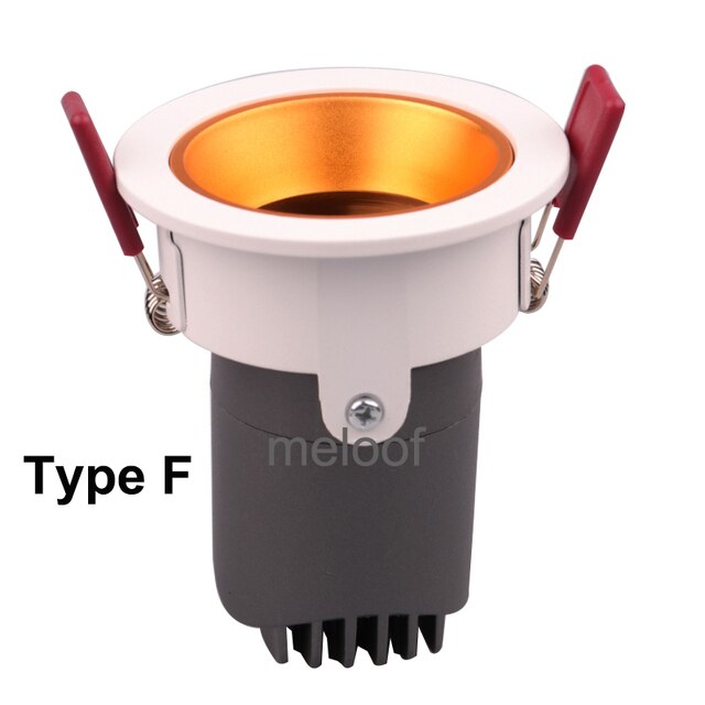 new Adjustable Angle Dimmable LED COB Downlight 12W 18W 30W Recessed Ceiling Lamp AC110V 220V Downlight Spot Light Home Decor