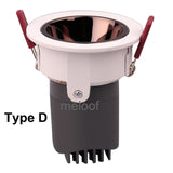 new Adjustable Angle Dimmable LED COB Downlight 12W 18W 30W Recessed Ceiling Lamp AC110V 220V Downlight Spot Light Home Decor