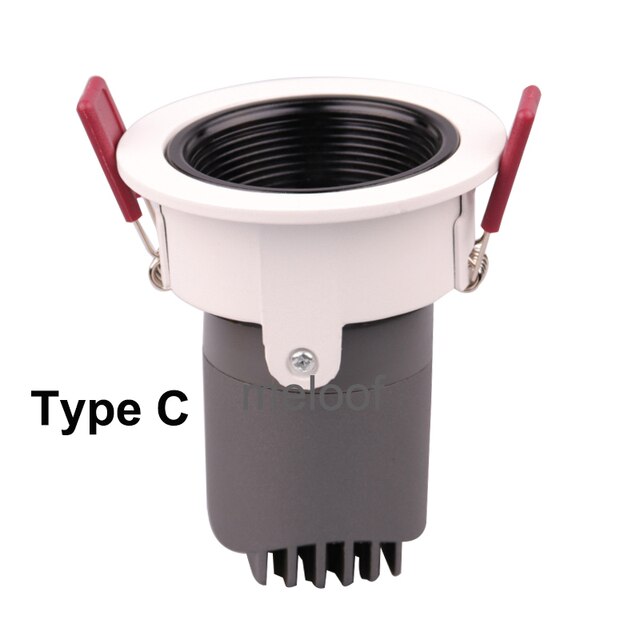 new Adjustable Angle Dimmable LED COB Downlight 12W 18W 30W Recessed Ceiling Lamp AC110V 220V Downlight Spot Light Home Decor