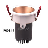 new Adjustable Angle Dimmable LED COB Downlight 12W 18W 30W Recessed Ceiling Lamp AC110V 220V Downlight Spot Light Home Decor