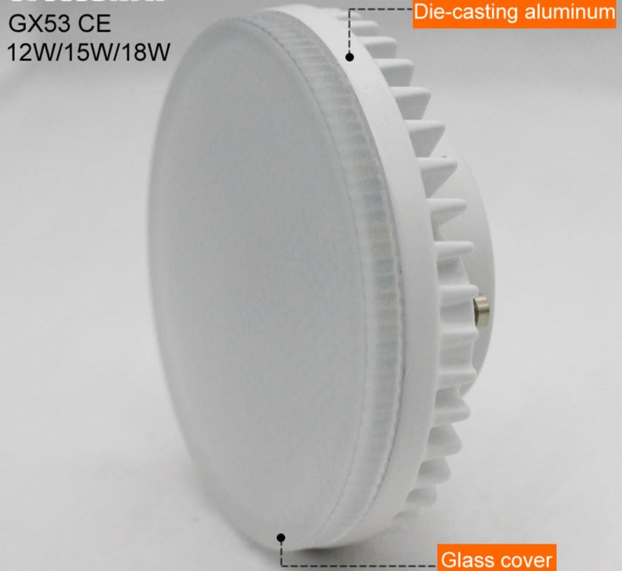 LED Bulb Light Under Cabinet Lights 5W 7W 9W 12W 15W 18W Wardrobe Light AC 85-265V Led Spotlight Cold Warm White Puck Light