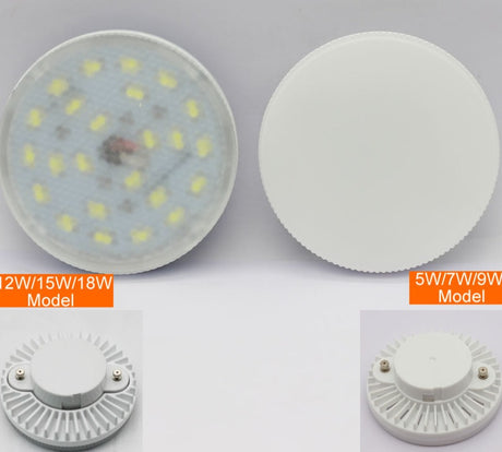 LED Bulb Light Under Cabinet Lights 5W 7W 9W 12W 15W 18W Wardrobe Light AC 85-265V Led Spotlight Cold Warm White Puck Light