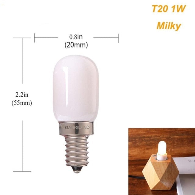 E14 Led Dimmable Bulb E12 E14 220V 0.5W 1W 2W LED Lamp LED Filament Night Light Chandelier LED Edison Bulbs C7 T20 T22