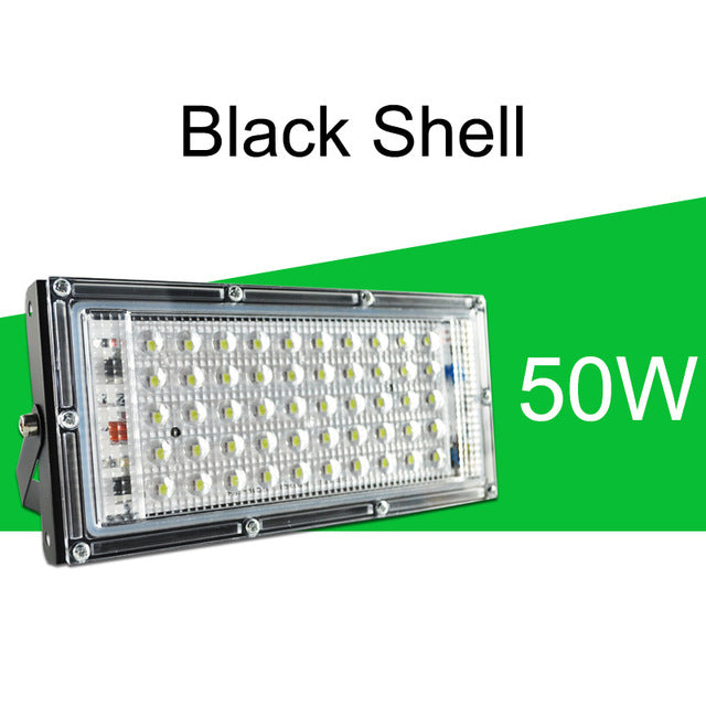 LED Flood Light 10W 50W perfect power Floodlight LED street Lamp 220V 240V waterproof Landscape Lighting IP65 led spotlight
