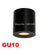 Adjustable LED Round Surface Mount Trim less Downlight GU10 Fixture Cylinder Ceiling Down Spot Light Bedroom Lamp GU10 Fitting