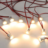 LED Spotlight 1W Recessed Plinth Light Mini LED Spot Light Small Ceiling Downlight Wall Spots jewelry Showcase Cabinet Lighting