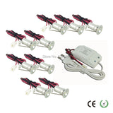 LED Spotlight 1W Recessed Plinth Light Mini LED Spot Light Small Ceiling Downlight Wall Spots jewelry Showcase Cabinet Lighting