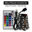 USB LED Strip 5050 RGB Changeable 5V Waterproof / No Waterproof  with USB Controller Set DIY TV Decoration LED Light.