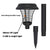 Solar LED Mosquito Repellent Killer Lamp Outdoor Mosquito Pest Fly Bug Insect Zapper Killer Trap Lamp For Garden Yard Lawn
