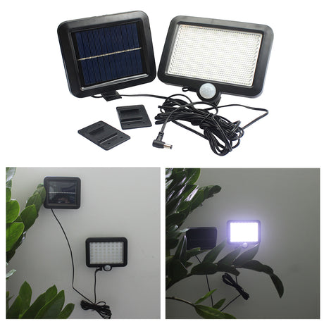 LED Solar Light Waterproof PIR Motion Sensor Wall Lamp Outdoor Garden Parks Security Emergency Street Solar Garden Light