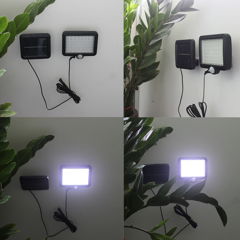 LED Solar Light Waterproof PIR Motion Sensor Wall Lamp Outdoor Garden Parks Security Emergency Street Solar Garden Light