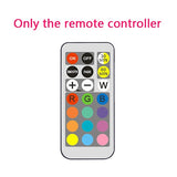 RGBW 13 Colors LED Under Cabinet Light Dimmable Timing LED Puck Lights Wireless Downlight Spotlights For Close Wardrobe Stair