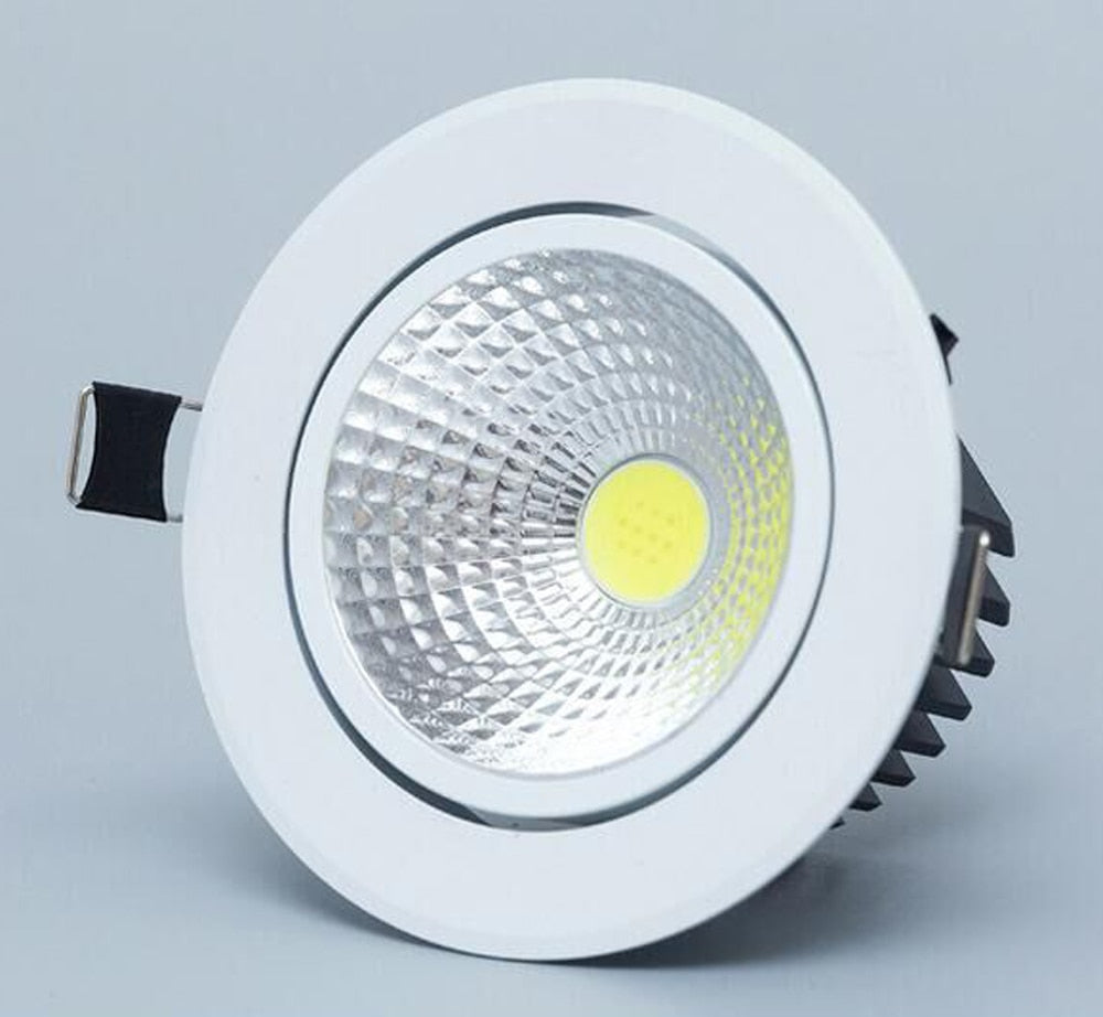 Dimmable Led downlight light COB Ceiling Spot Light 3w 5w 7w 12w 85-265V ceiling recessed Lights Indoor Lighting