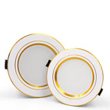 LED Downlight Ceiling silvery 5W  9W 12W 15W 18W Warm white/cold white led light AC 220V 230V 240V