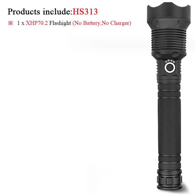 led flashlight 90000 lumens xhp70.2 most powerful flashlight 26650 USB torch xhp70 xhp50 lantern 18650 hunting lamp hand light