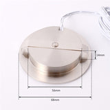 LED Downlight 12V Low Voltage Ultra-Thin Concealed Mini LED Downlight LED Display Cabinet Light Kitchen Cabinet Light With 2M Terminal Wire
