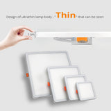 LED Panel Lights Ultrathin Surface Downlight 6W 8W 15W 20W 220V Square Round Panel Light White/Warm Indoor Bedroom LED Light