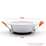 LED Downlight Ceiling 3W Warm white/Cold white led light AC 220V 230V 240V New style