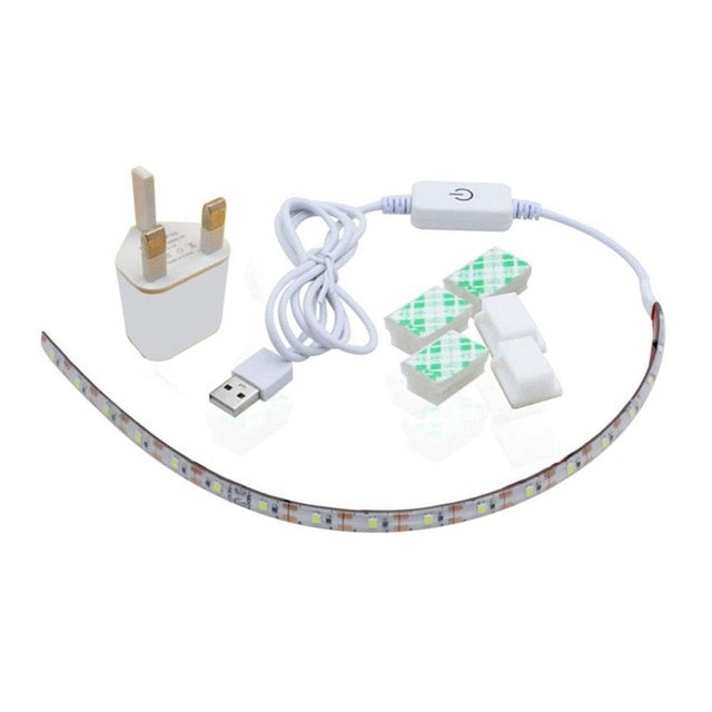 Sewing Machine LED Light Strip Light Kit DC5V Flexible USB Sewing Light 30cm Industrial Machine Working LED Lights