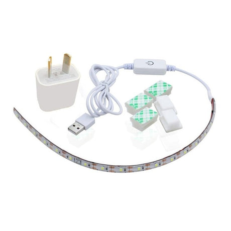 Sewing Machine LED Light Strip Light Kit DC5V Flexible USB Sewing Light 30cm Industrial Machine Working LED Lights