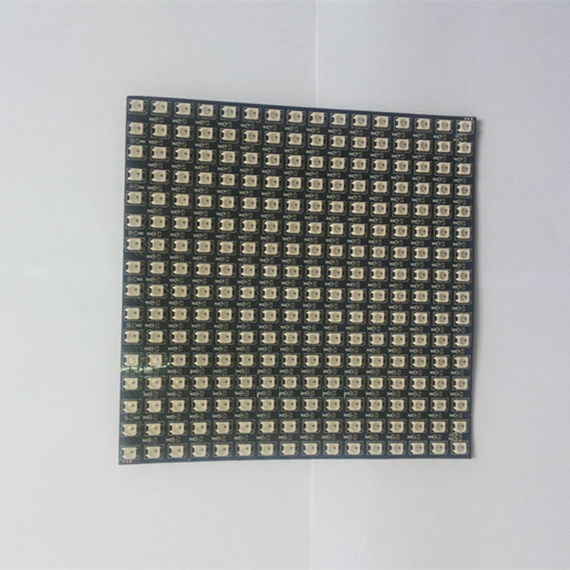 Digital Flexible Individually addressable Panel light 1 pcs/lot DC5V 16x16 Pixel WS2812B LED