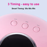 UV Lamp For Manicure LED Nail Dryer Lamp Sun Light Curing All Gel Polish Drying UV Gel USB Smart Timing Nail Art Tools LASTAR6