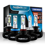 Night eye Led H4 H7 H8 H9 H11 8000LM 50W 6500K Car LED Headlights White Fog Lamps 9005 HB3 9006 HB4 Fog Light Bulbs