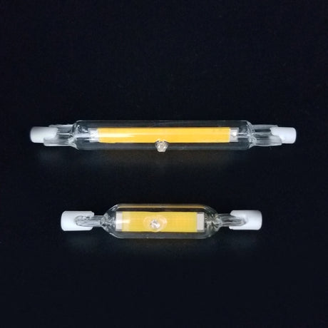 R7S LED 118mm 78mm Dimmable COB Lamp Bulb Glass Tube 15W 30W Replace Halogen Lamp Light AC 220V 230V R7S Spotlight