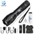 Led flashlight Ultra Bright torch T6/L2/V6 Camping light 5 switch Modes waterproof Zoomable Bicycle Light  18650 battery