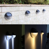 LED Light Lamp Waterproof 6 LED Lamp Outdoor Garden Decoration Solar LED Power Panel Landscape Lawn Fence Wall