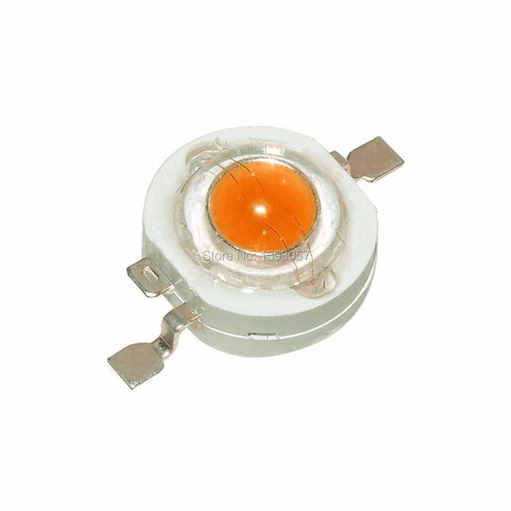 LED 3W 1W 10pcs High Power LED Chip Light Beads Cold White Warm White Red Green Blue Yellow For SpotLight Downlight Lamp Bulb