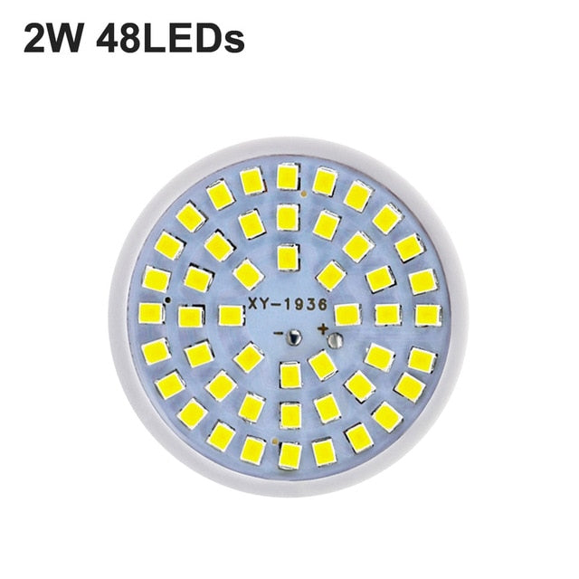 LED Lamp Cup E27 E14 MR16 GU10 Bulb Light Lampada LED Spotlight 48 LEDs 2835 Chip SMD Bombillas LED Lighting Corn Bulbs 6W