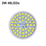 LED Lamp Cup E27 E14 MR16 GU10 Bulb Light Lampada LED Spotlight 48 LEDs 2835 Chip SMD Bombillas LED Lighting Corn Bulbs 6W