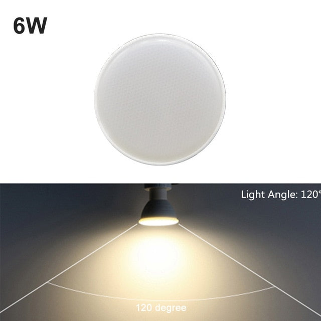 LED Lamp Cup E27 E14 MR16 GU10 Bulb Light Lampada LED Spotlight 48 LEDs 2835 Chip SMD Bombillas LED Lighting Corn Bulbs 6W