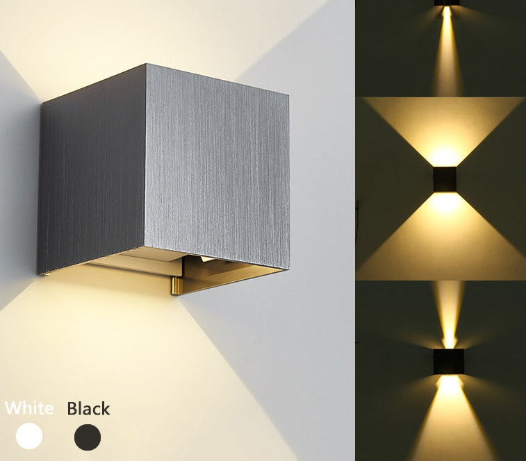 Led Wall Light IP65 7/10W Waterproof Outdoor indoor Led Wall Lamp modern Aluminum Adjustable angle AC90~260V Porch Light ZBW0002