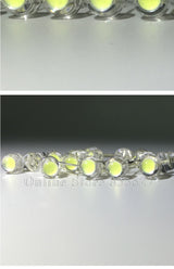 White 5mm F5 Straw Hat LED Chandelier Crystal Lamp Beads Big Core Chip 6-7LM Light emitting diodes LED DIY lights