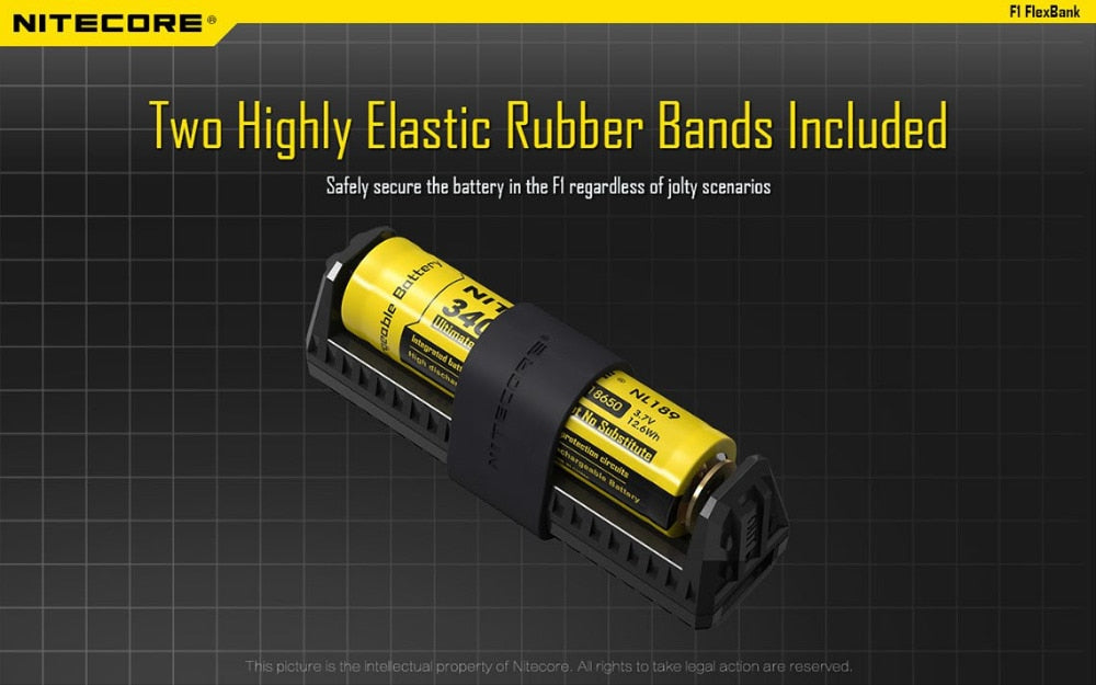 New Original Nitecore F1 5V 1A USB Intelligent Finger Lithium Battery Charger Without Battery