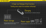 New Original Nitecore F1 5V 1A USB Intelligent Finger Lithium Battery Charger Without Battery