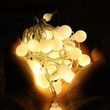 Fairy Garland LED Ball String Lights Waterproof For Christmas Tree Wedding Home Indoor Decoration Battery Powered