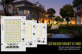 Smart IC 2835SMD LED Chips Lamp 10W 20W 30W 50W 100W AC 220V-240V DIY For Outdoor Floodlight Garden Cold White Warm White