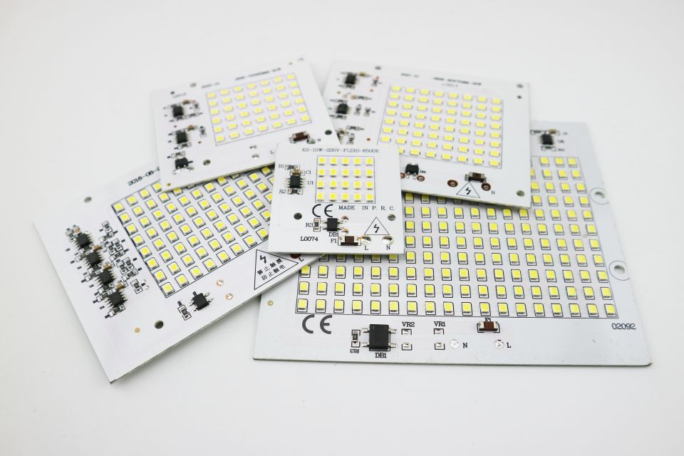 Smart IC 2835SMD LED Chips Lamp 10W 20W 30W 50W 100W AC 220V-240V DIY For Outdoor Floodlight Garden Cold White Warm White