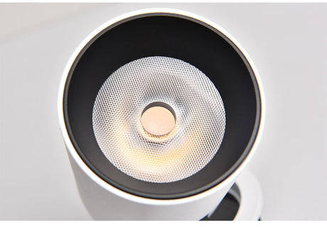 NEW LED spotlights embedded ceiling light living room simple Nordic Adjust up down left and right 7W 12W COB downlight